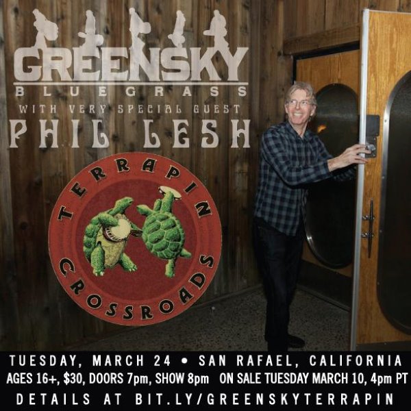 Couch Tour Alert | Greensky Bluegrass & Phil Lesh At Terrapin