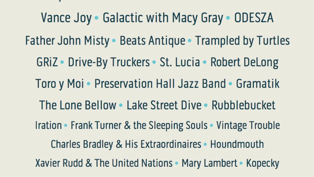 Hangout Music Fest 2015 Lineup Revealed