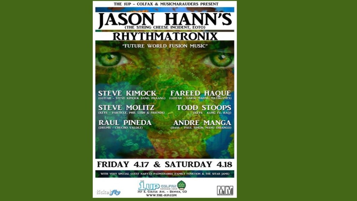 Jason Hanns Rhythmatronix Features All-Star Lineup