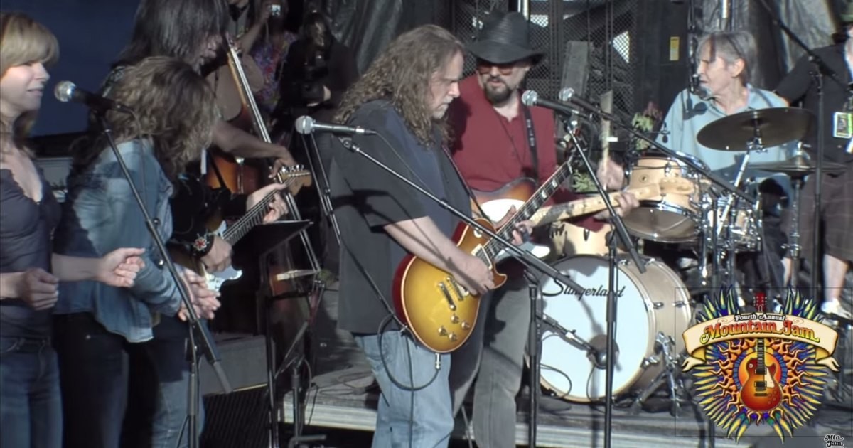 Throwback Thursday | Levon Helm & Warren Haynes At Mountain Jam