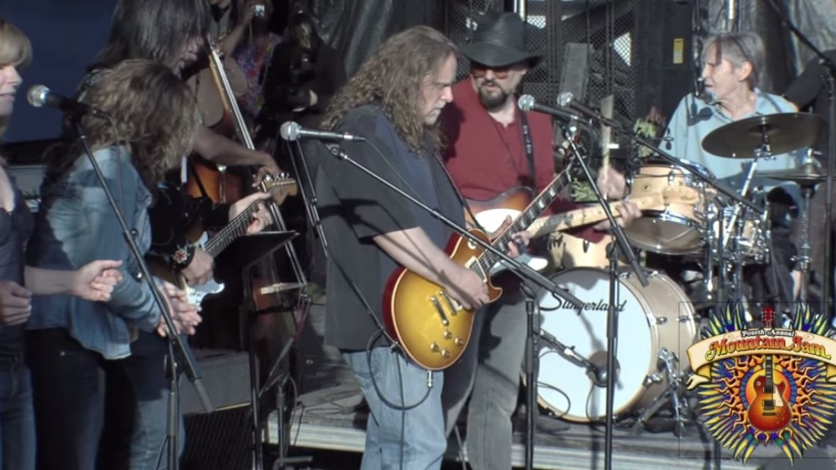 Throwback Thursday | Levon Helm & Warren Haynes At Mountain Jam