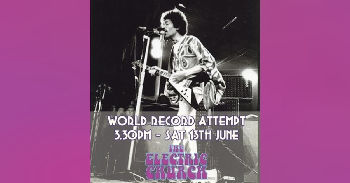 Isle Of Wight Plans World Record Jimi Hendrix Tribute