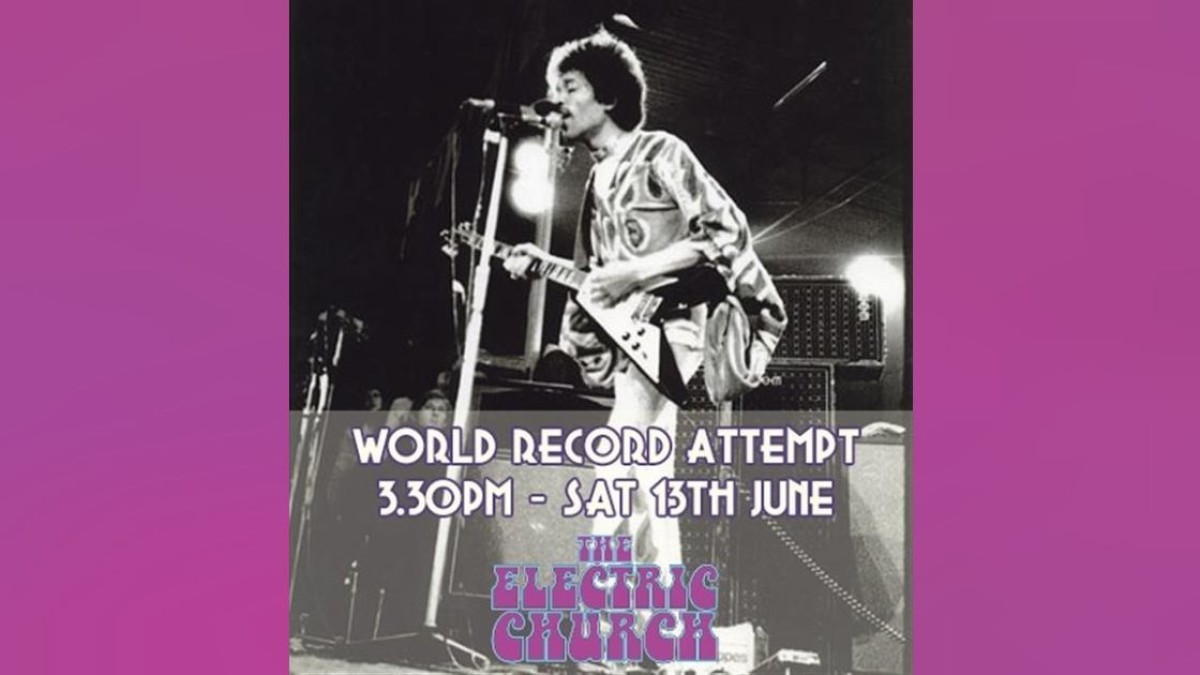 Isle Of Wight Plans World Record Jimi Hendrix Tribute