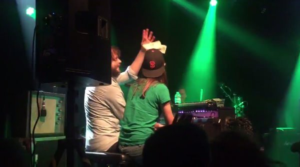 Holly Bowling Sits In With Marco Benevento In San Francisco