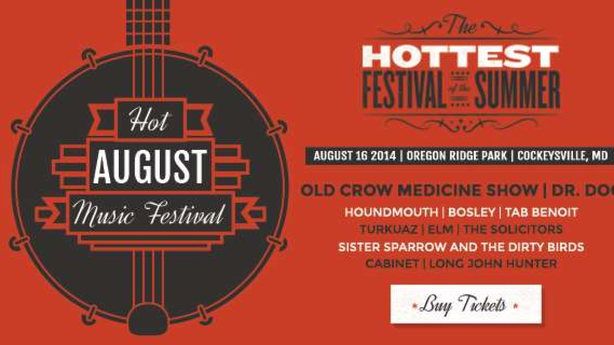 Hot August Music Festival Announces Initial Lineup