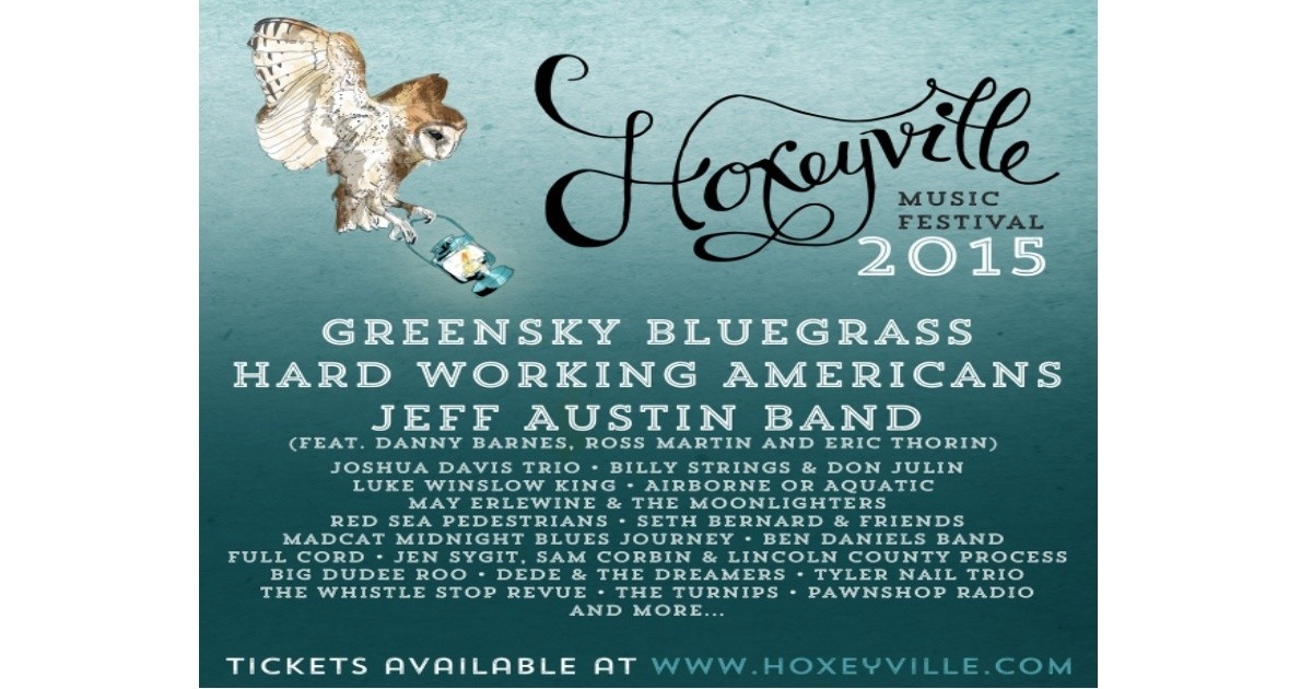 Hoxeyville Music Festival 2015 Lineup Announcement