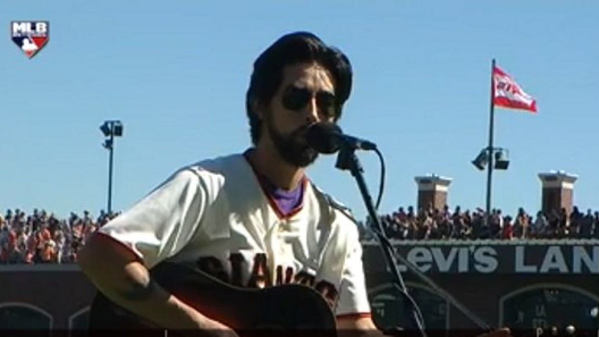 Video | Jackie Greene Sings National Anthem