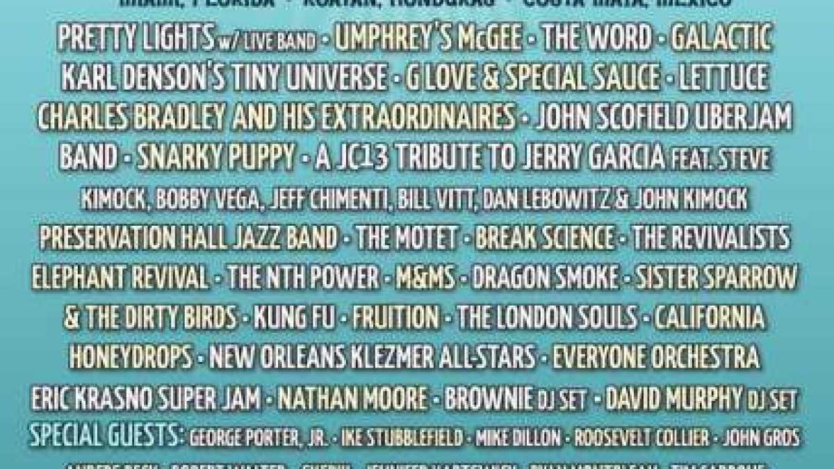 Many Special Guests Added To Jam Cruise 13 Lineup