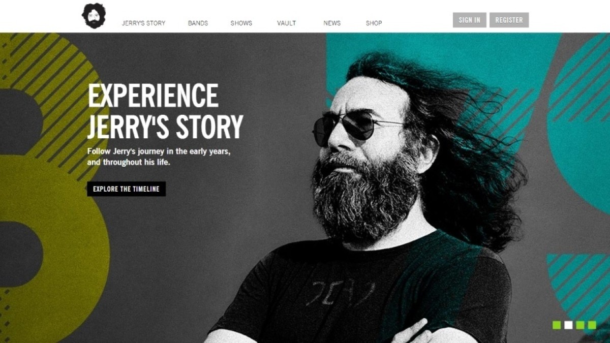 Interview | Team Behind Webby Nominated Jerry Garcia Website