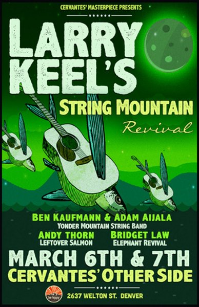 Larry Keel To Host All-Star Affair In Denver