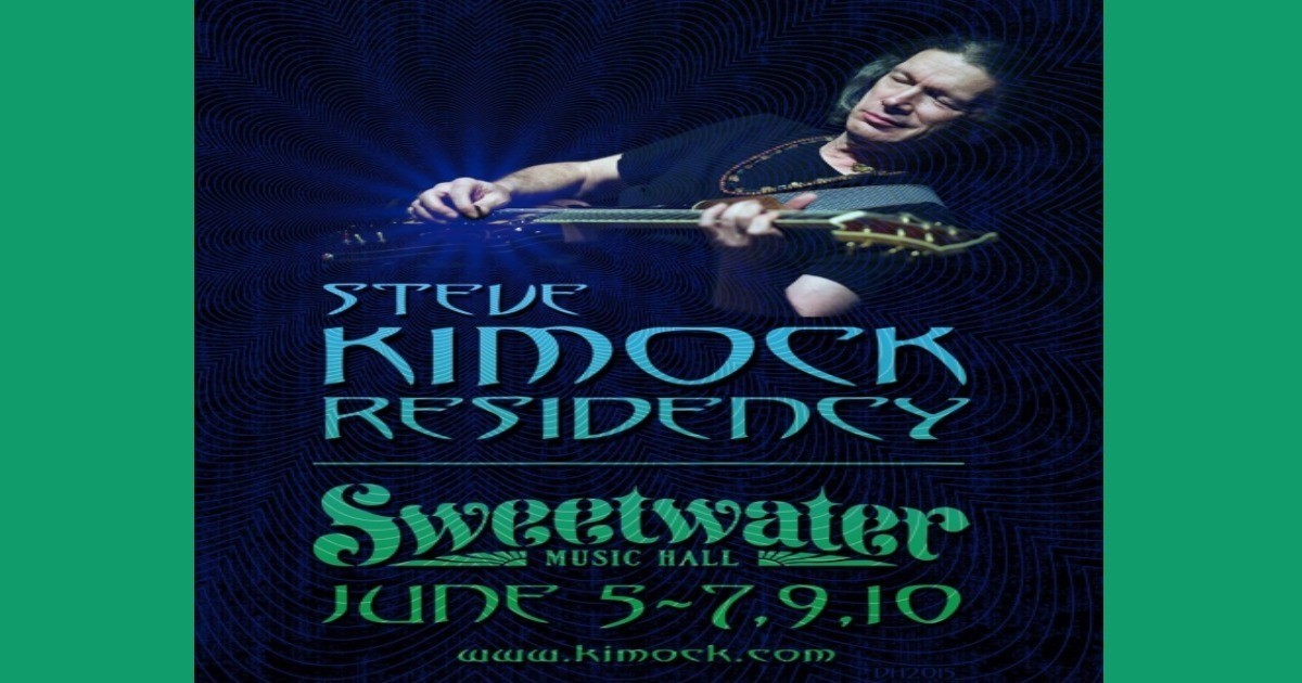 Sweetwater Music Hall To Host Steve Kimock Residency