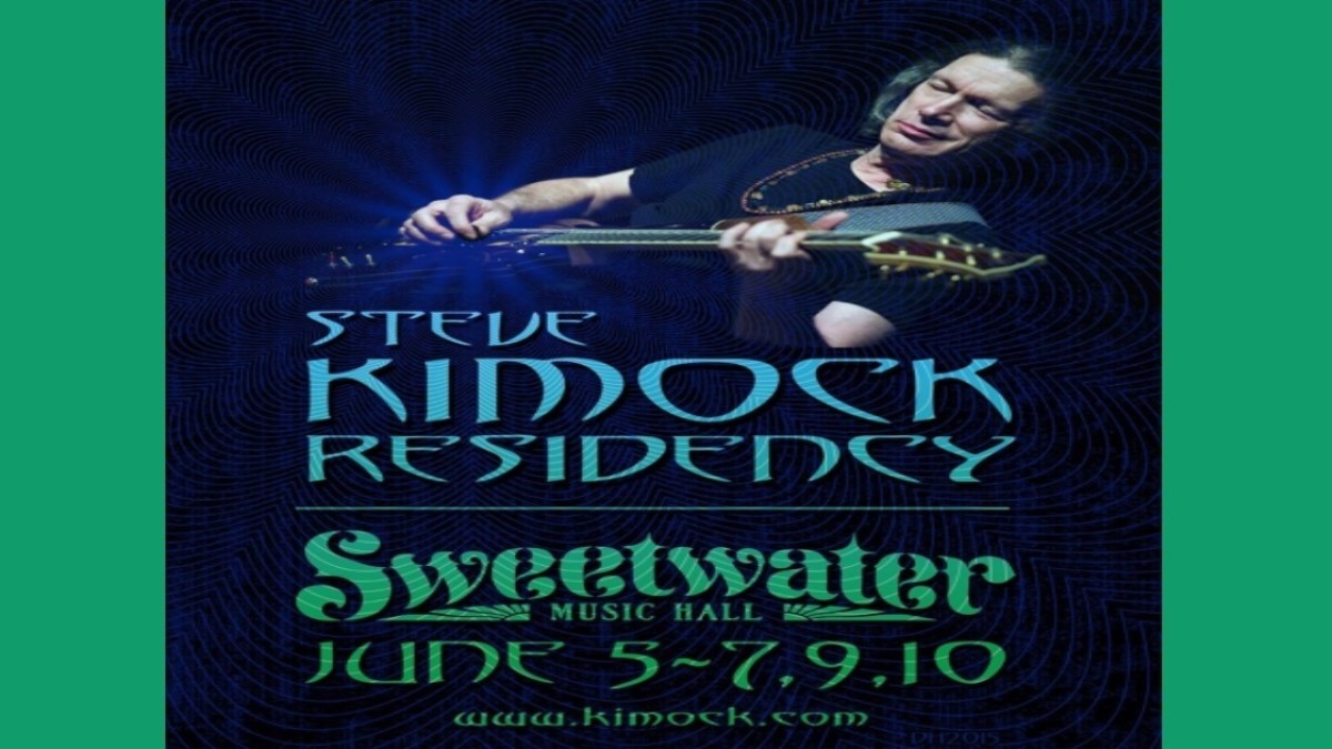Sweetwater Music Hall To Host Steve Kimock Residency