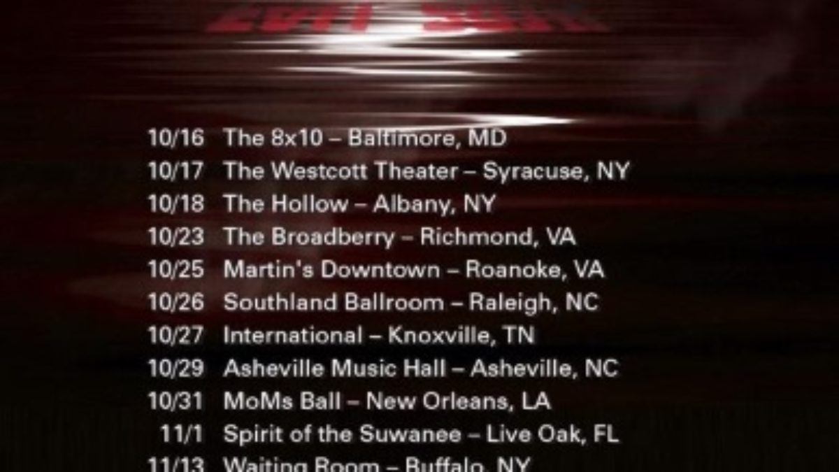 Tour Dates | Kung Fu Fall Tour