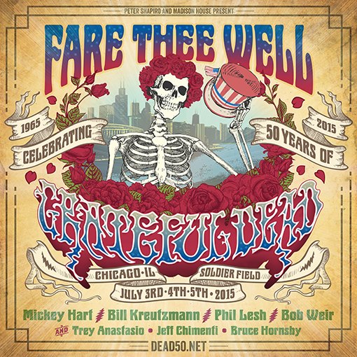 Grateful Dead Celebration With Anastasio & Hornsby In Chicago