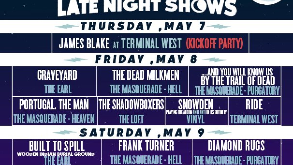 Shaky Knees Festival Announces Late Nights