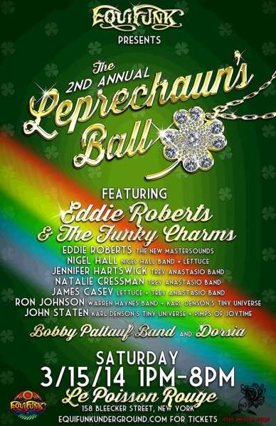 Eddie Roberts To Debut Funky Charms At Equifunk Event