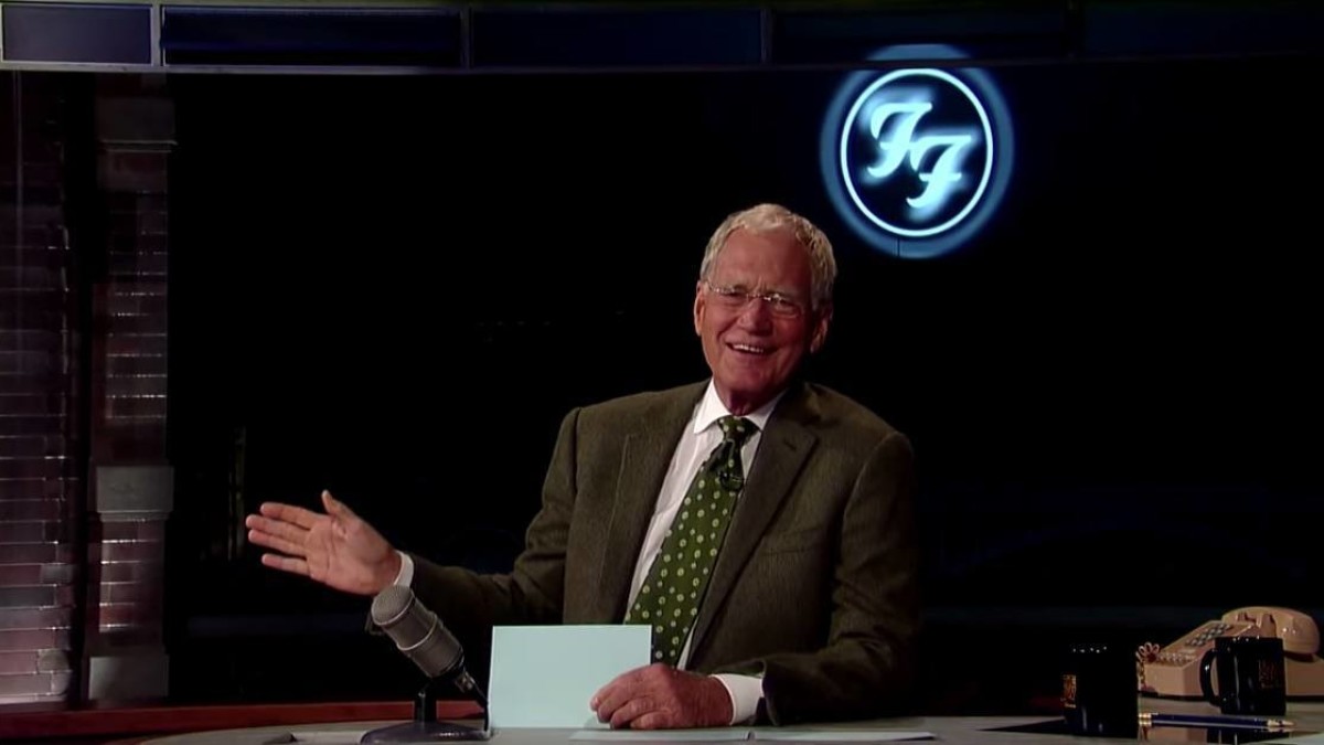 Foo Fighters Tapped For Letterman Late Show Finale