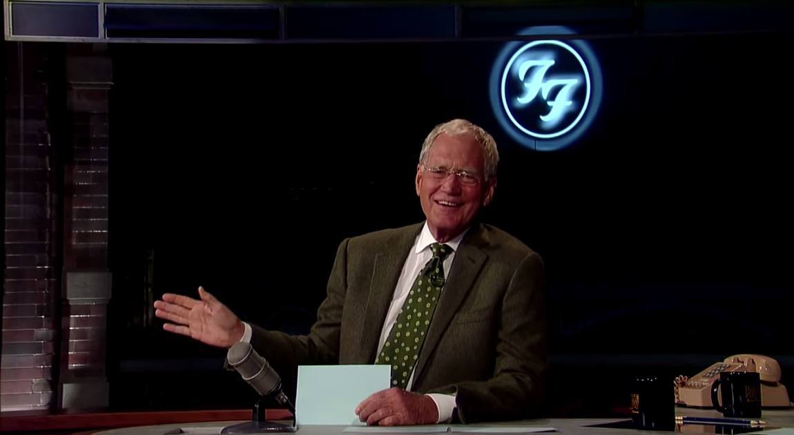 Foo Fighters Tapped For Letterman Late Show Finale