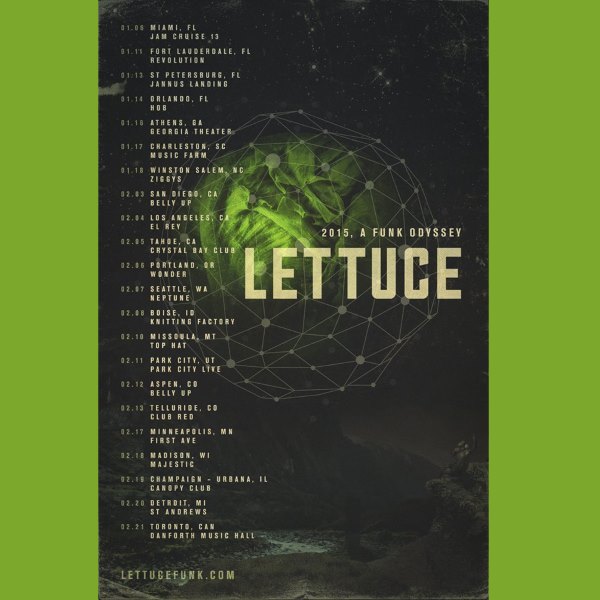 Break Science Added To Lettuce Funk Odyssey Tour