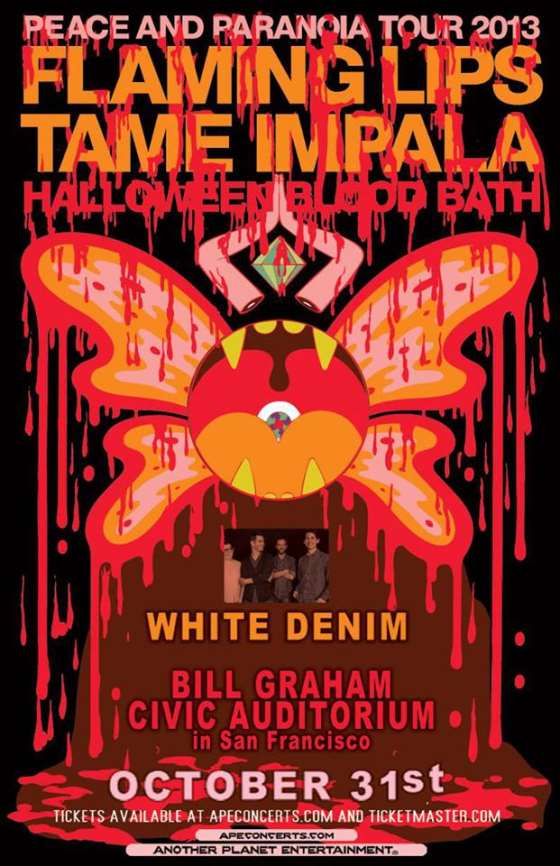 Flaming Lips Team With Tame Impala And White Denim For California Run
