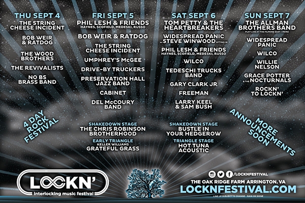 Lockn' To Host Only Furthur Performance Of Summer