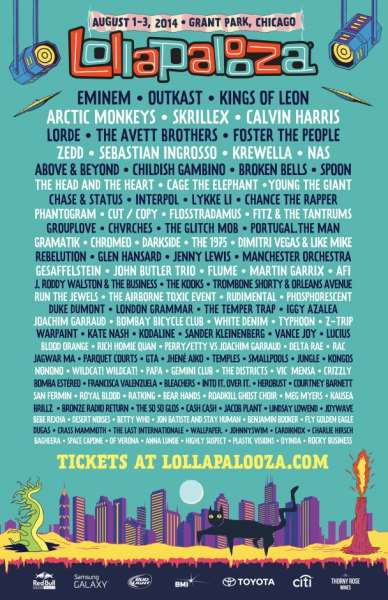 Lollapalooza 2014 Lineup | Outkast
