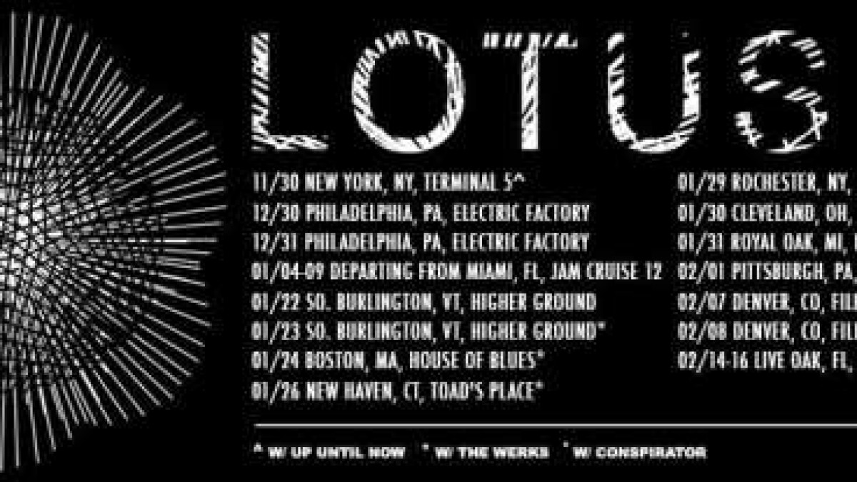 Tour Dates | Lotus Announces Winter Tour