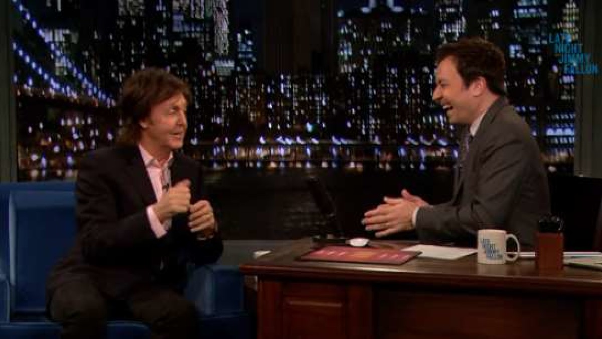 DVR Rewind | Paul McCartney Visits Late Night With Jimmy Fallon