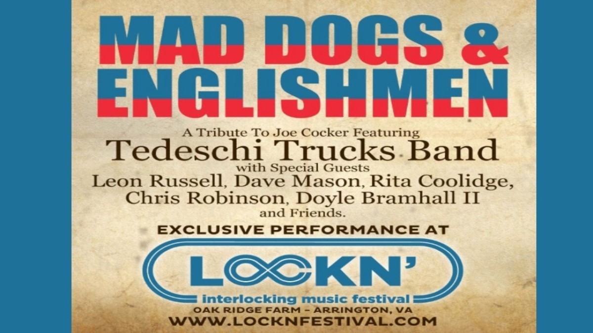Mad Dogs & Englishmen | Lockn To Host Tribute To Joe Cocker