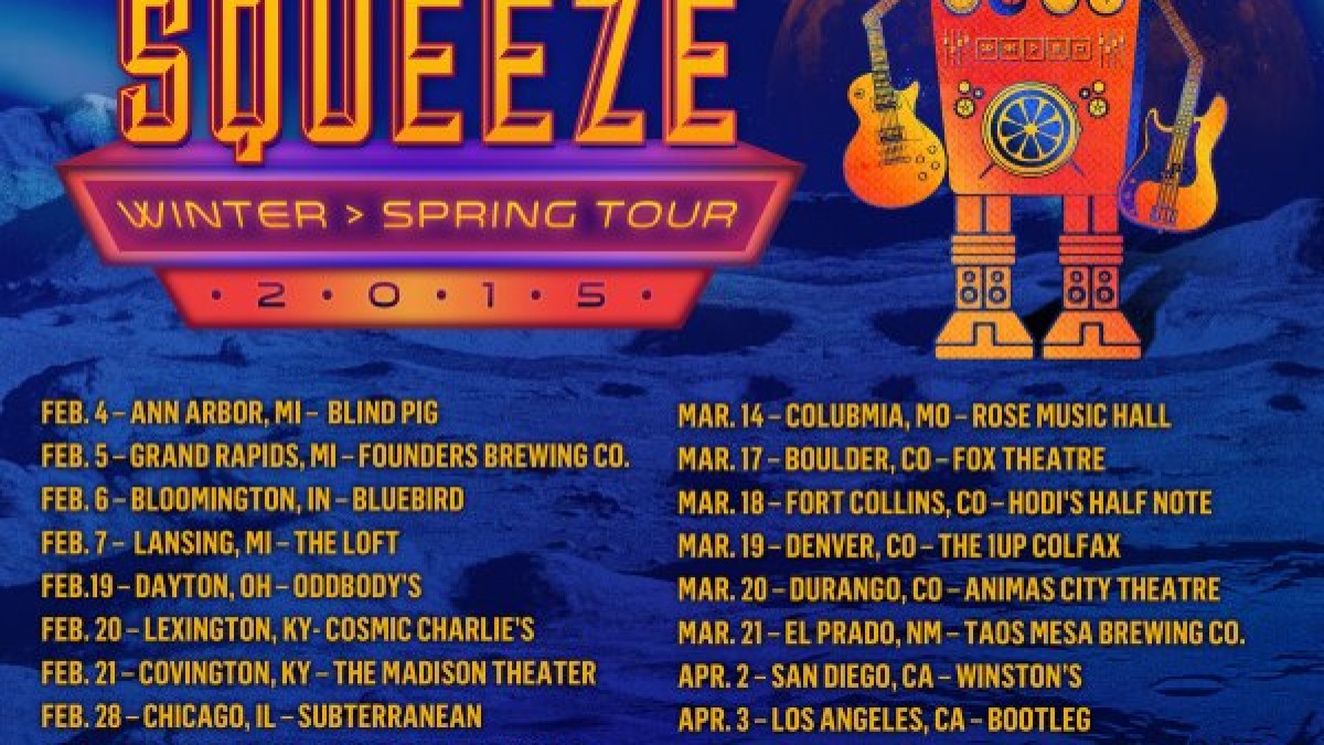 Tour Dates | The Main Squeeze Winter & Spring Tour