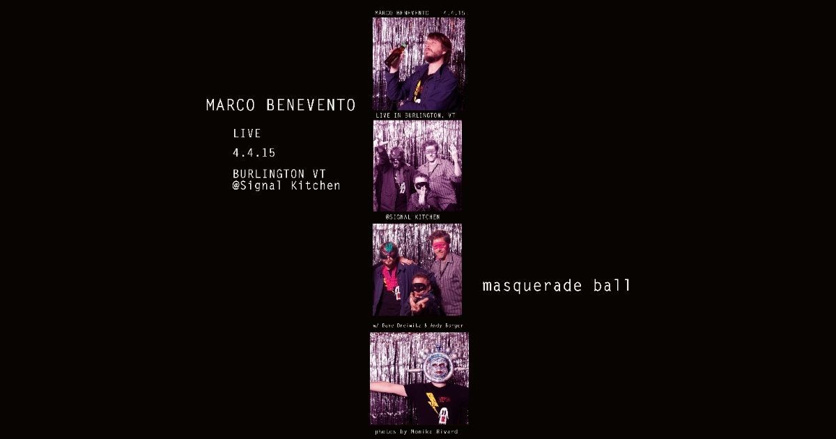 Free Download | Marco Benevento Masquerade Ball