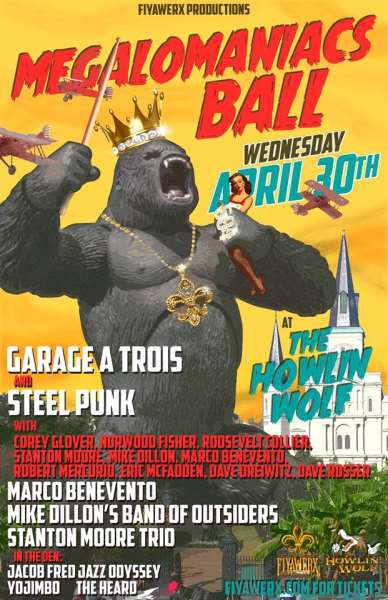 Megalomanics Ball 2014 | Garage A Trois
