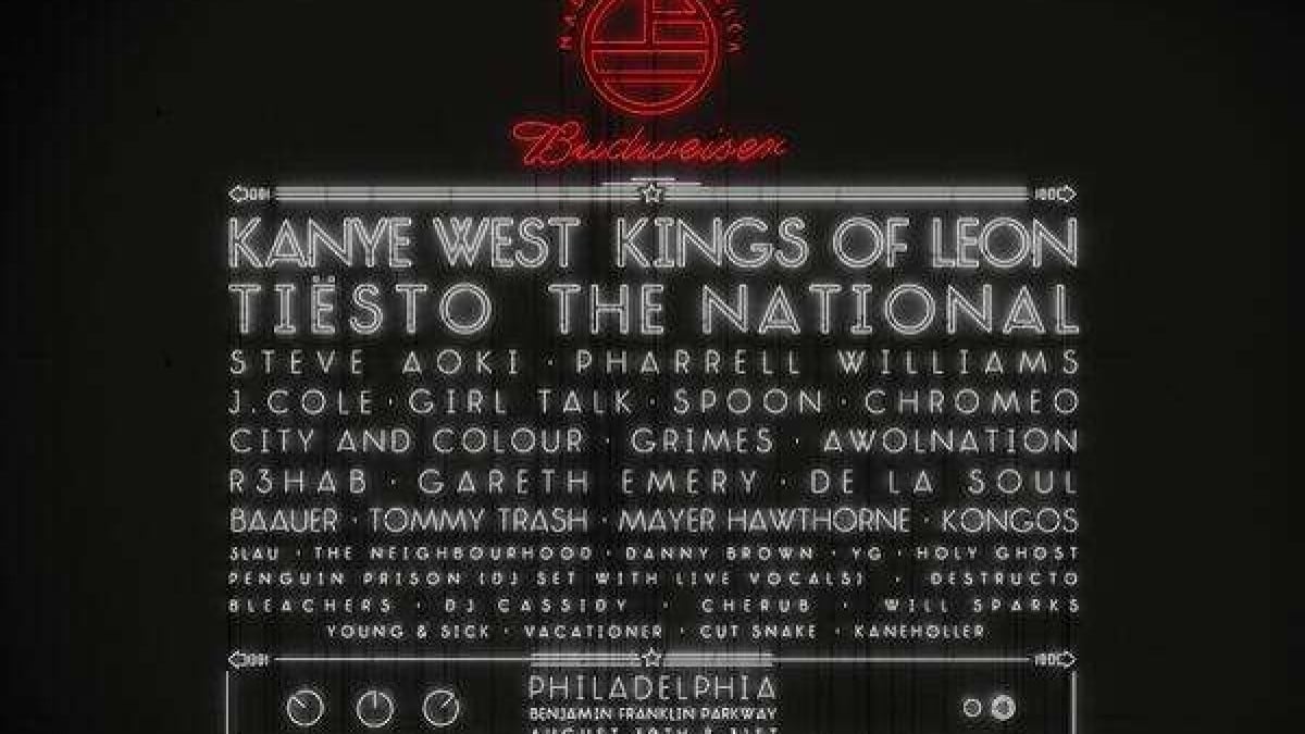 Made In America Philadelpha | Kanye, National & More