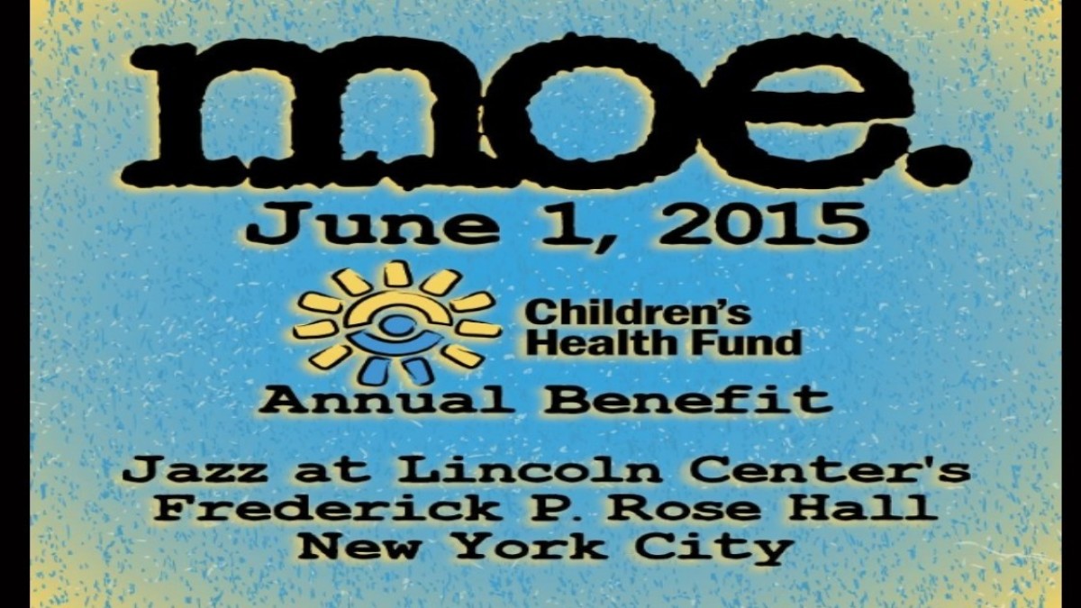 moe. To Perform For Childrens Health Fund Benefit