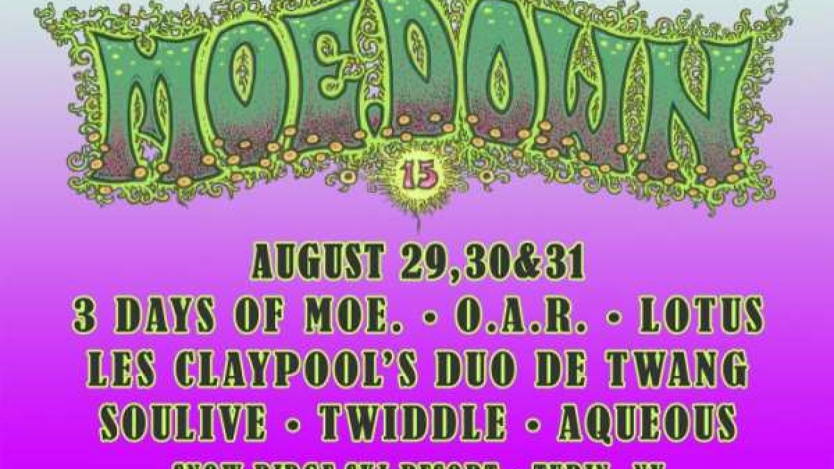 moe. Announces First Batch Of moe.down 15 Acts