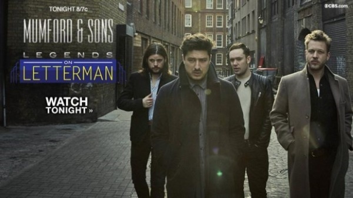 Couch Tour Alert | Free Mumford & Sons Letterman Webcast