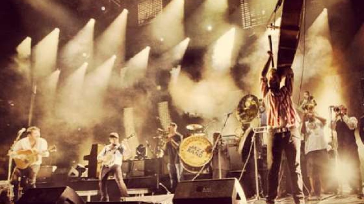 Preservation Hall Guests With Mumford And Sons In New Orleans