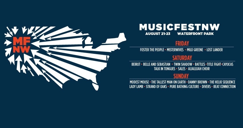 MusicfestNW Announces 2015 Lineup