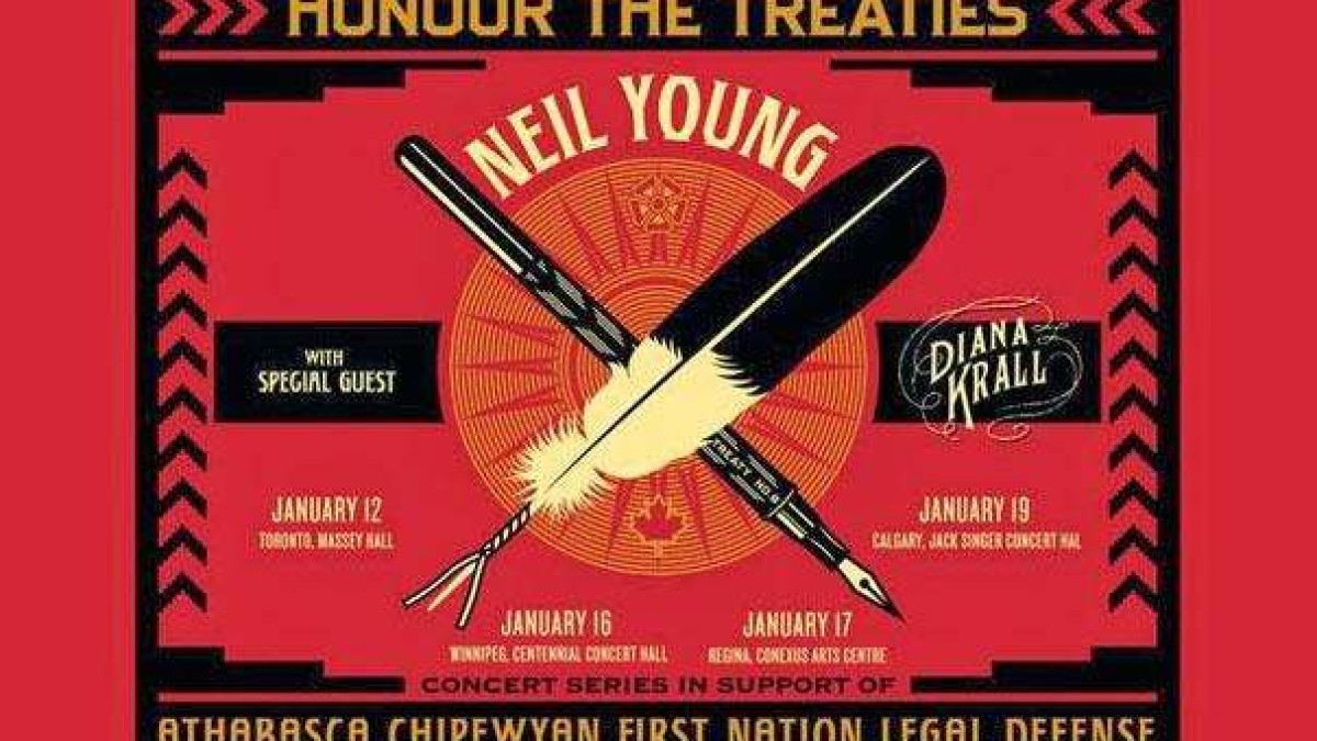 Neil Young Busts Out Prime Minister-Referencing Pocahontas In Toronto