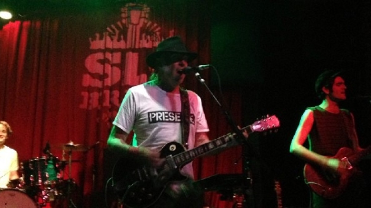Neil Young Displays New Band & Material At Stealth Show