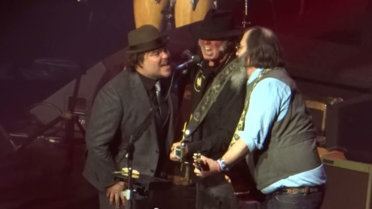 Neil Young & Stephen Stills Reunite In Hollywood