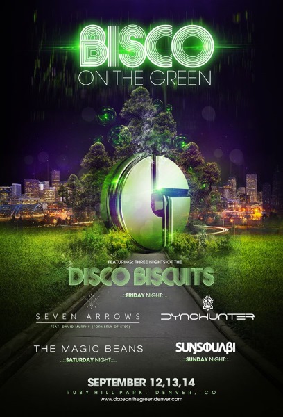 Disco Biscuits Move Bisco On The Green | Announce Openers