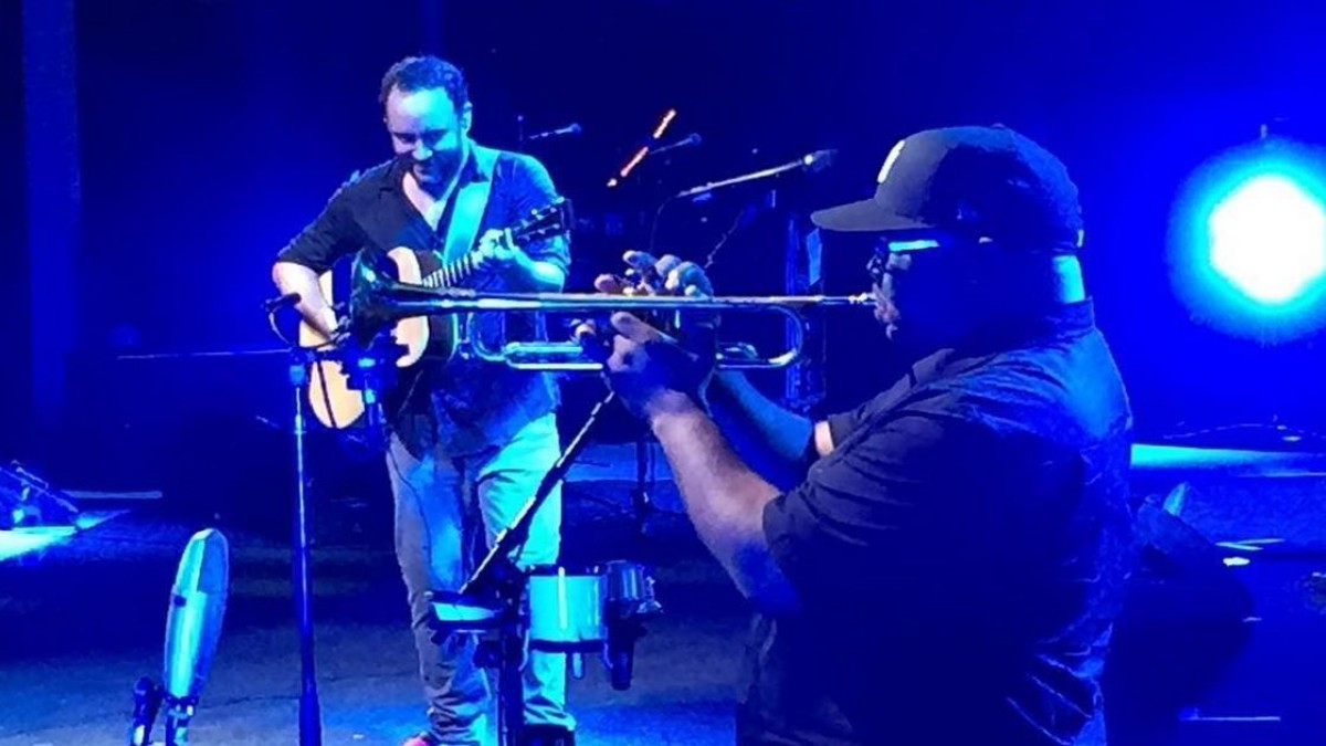 Nicholas Payton Guests With Dave Matthews Band In Kansas