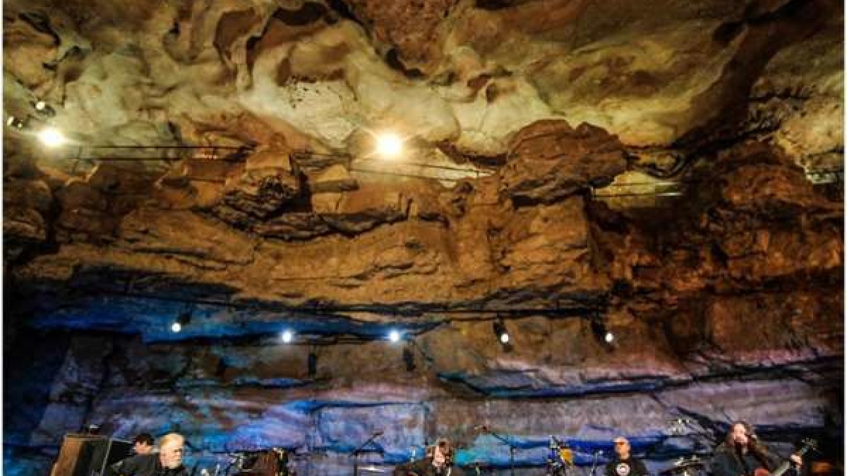 Widespread Panic Performs In Cave 333 Feet Underground