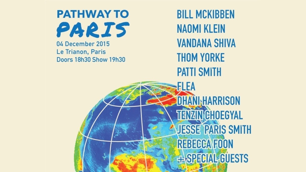 Patti Smith, Thom Yorke & Flea To Play Pathway To Paris