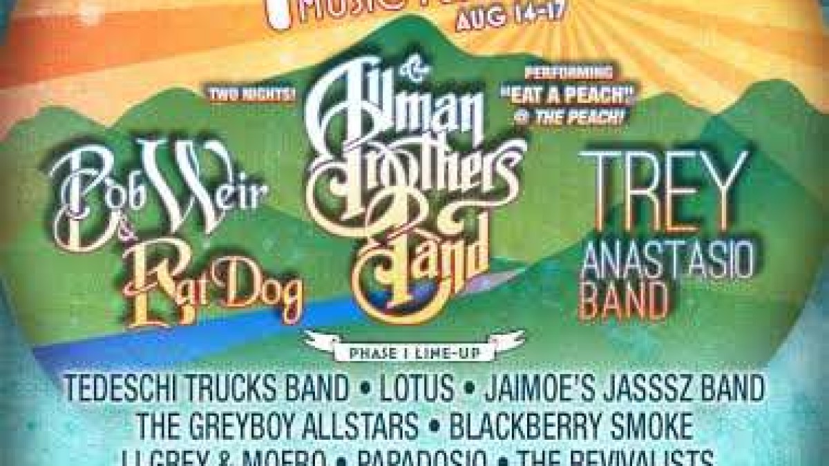 Peach Music Fest | Allmans, RatDog, Trey And More
