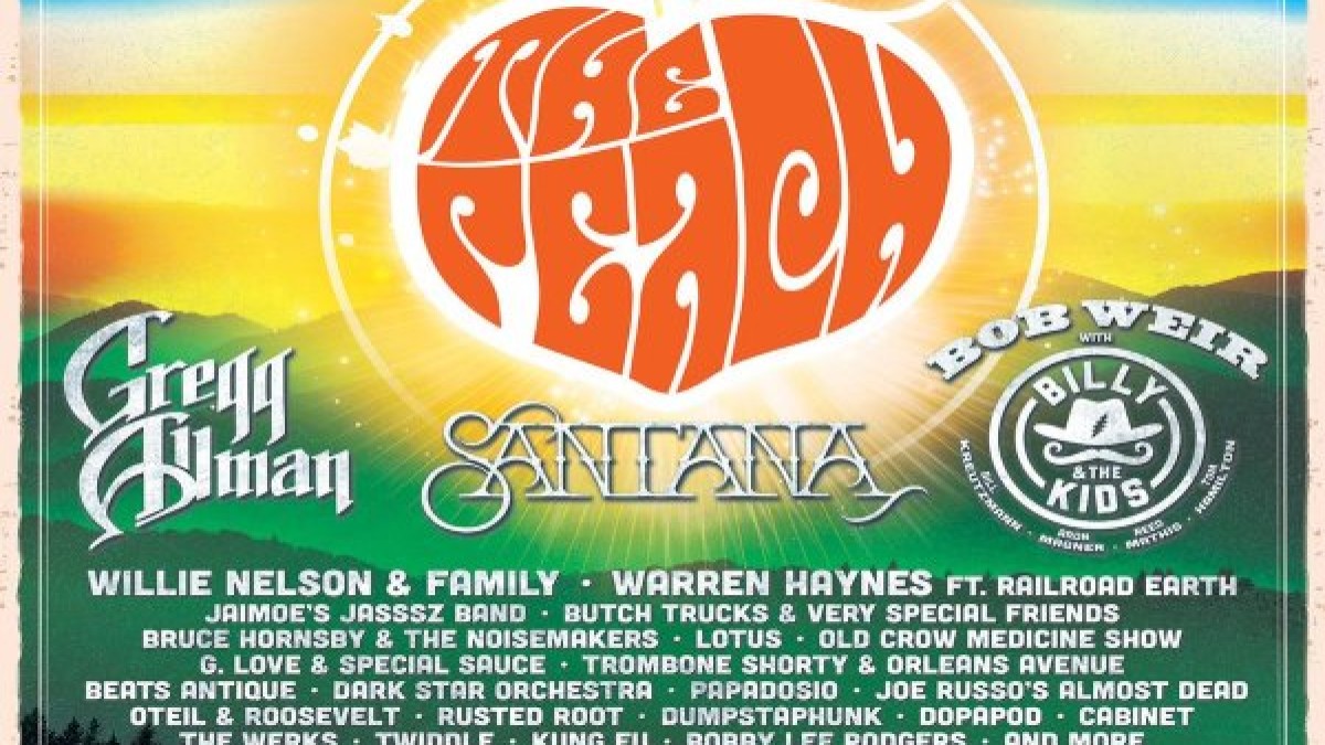 Peach Music Festival Announces 2015 Lineup