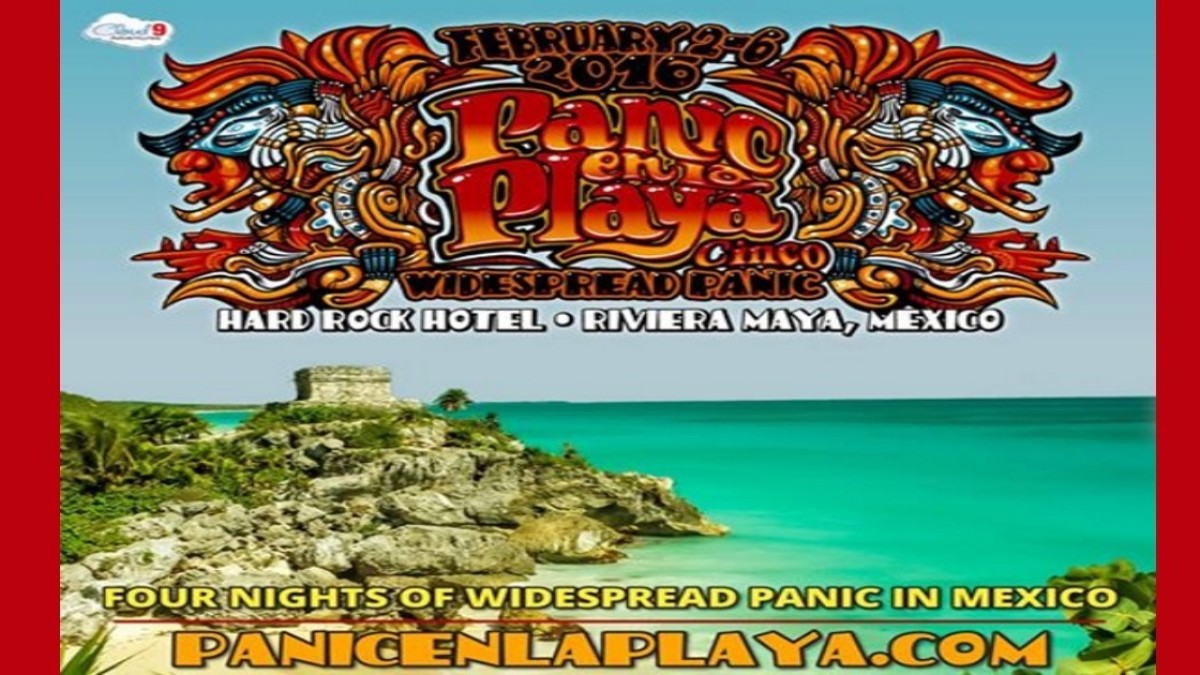 Widespread Panic Announces Panic En La Playa Cinco