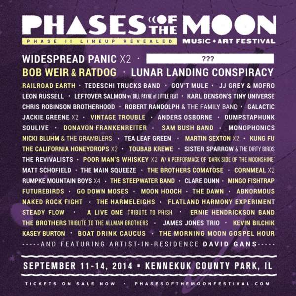 Phases Of The Moon | Bob Weir & RatDog Lead Phase Two