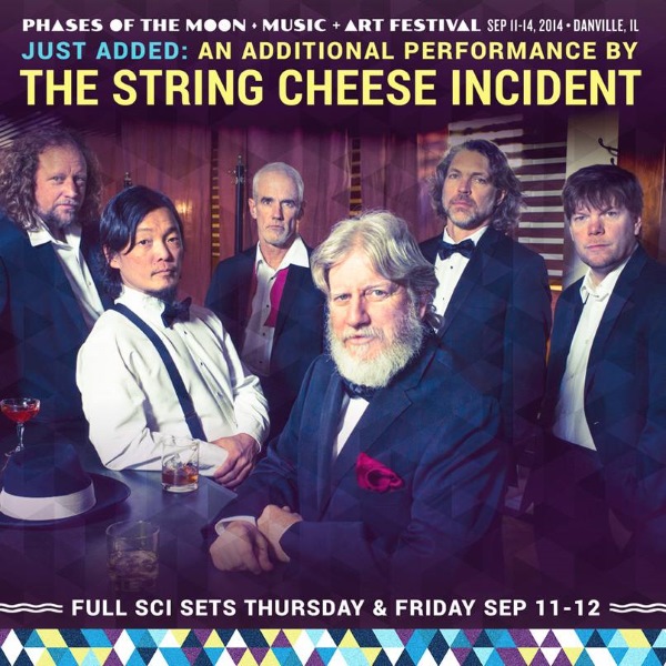 String Cheese Incident To Play Phases Of The Moon
